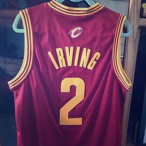 Wine and Gold Cleveland Cavs Kyrie Irving Jersey